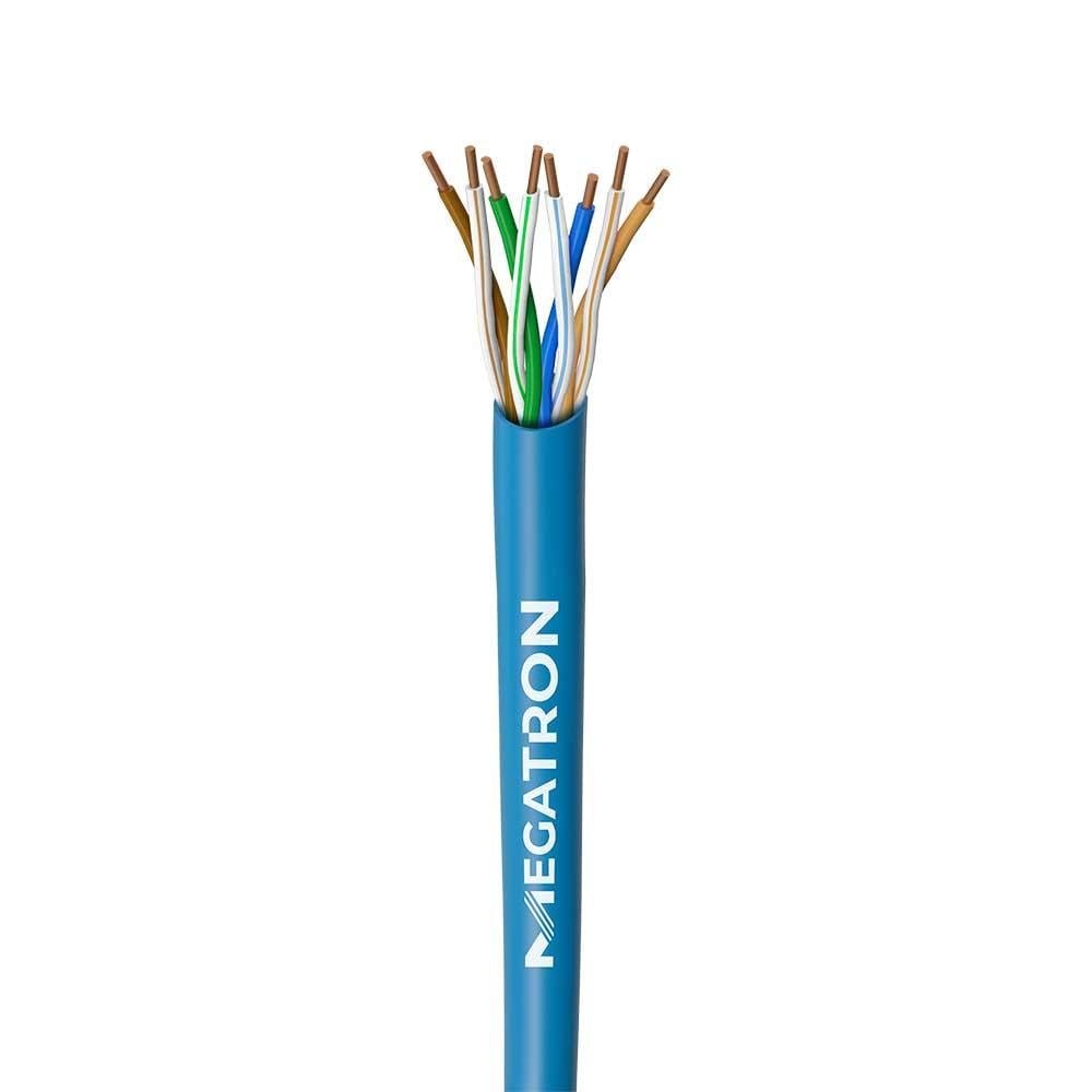 Cabo Ultra Cftv 4 PX24 AWG CCA Azul 100m Megatron