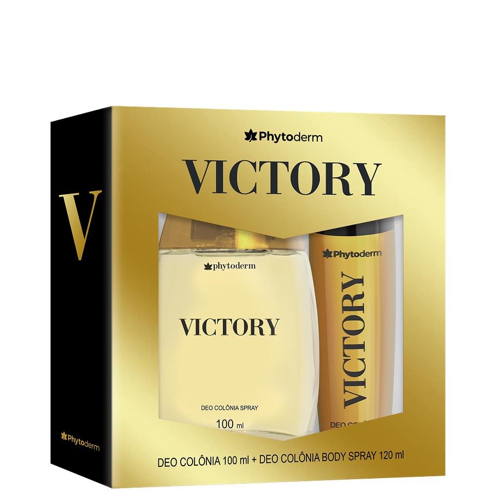 Kit Phytoderm Victory Deo Col 100 Ml + Body ml