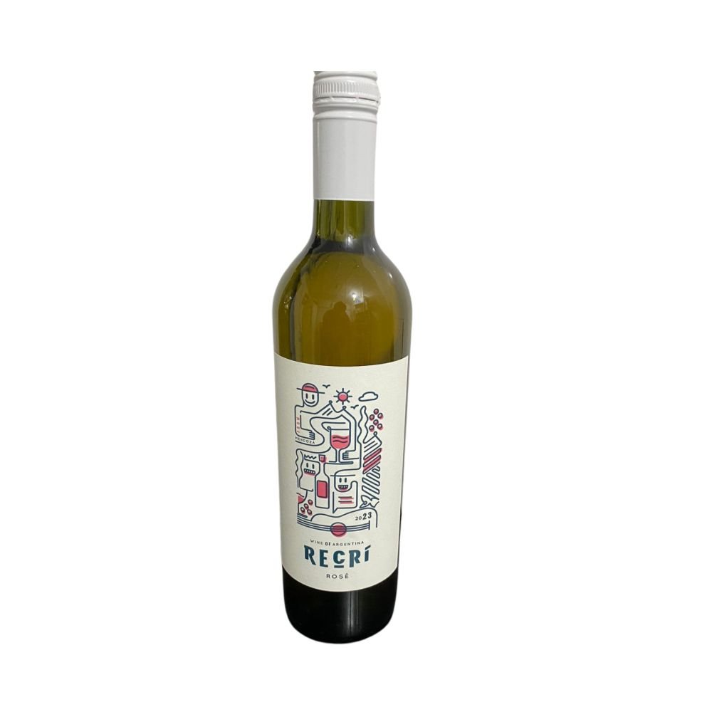 Vinho Argentino Recri Rose Meio Seco 6x750 ml