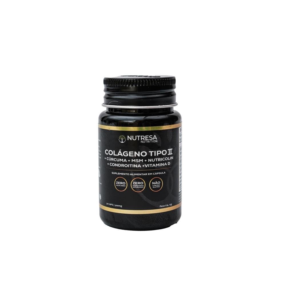 Colageno Tipo II +Curcuma+Msn+Nutricolin+Condroitina+Vitamiad 30comprimidos Nutresa