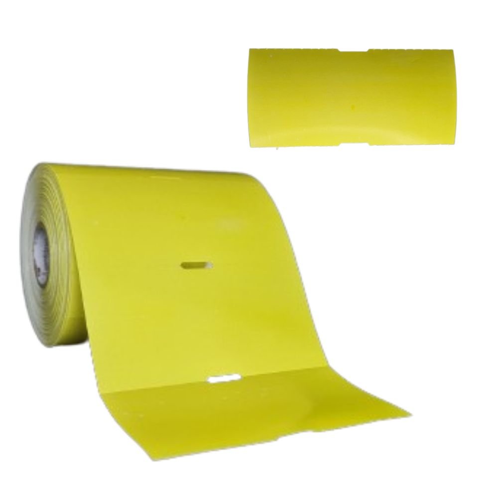 Etiqueta Gondola Amarela Sem Adesivo 100x50