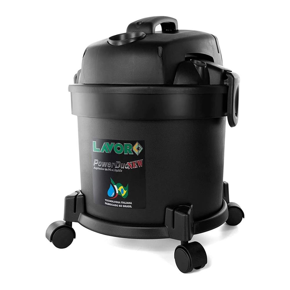 Aspirador de Pó e Água 14L Power Duo New 1250W Lavor