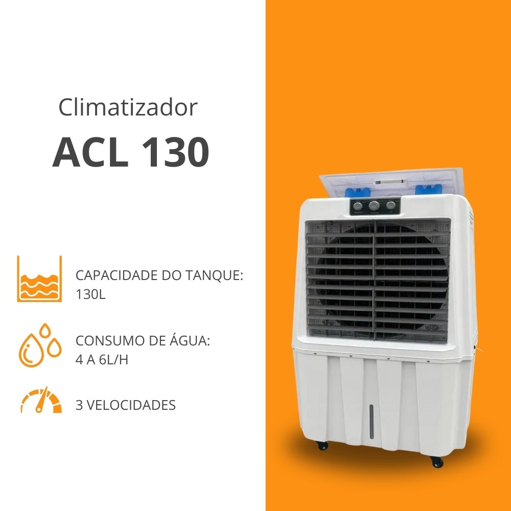 Climatizador Amvox ACL 130 280W 220V Branco