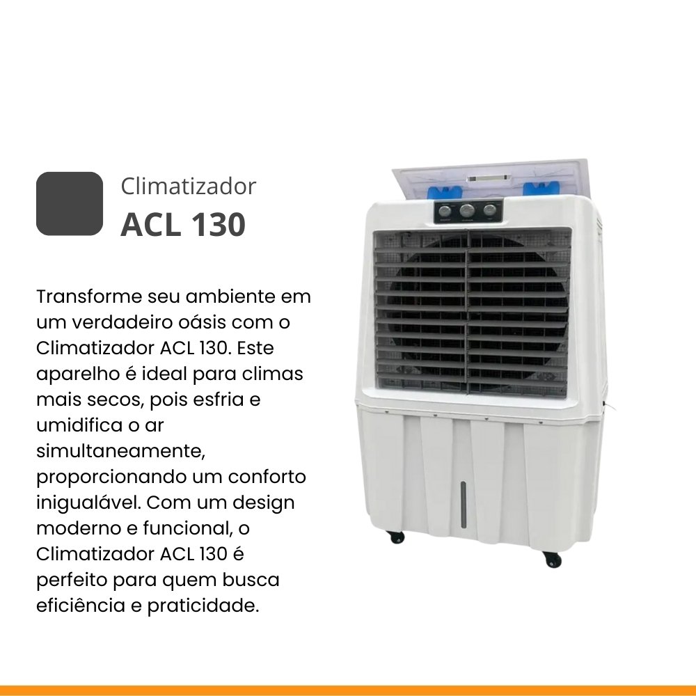 Climatizador Amvox ACL 130 280W 220V Branco