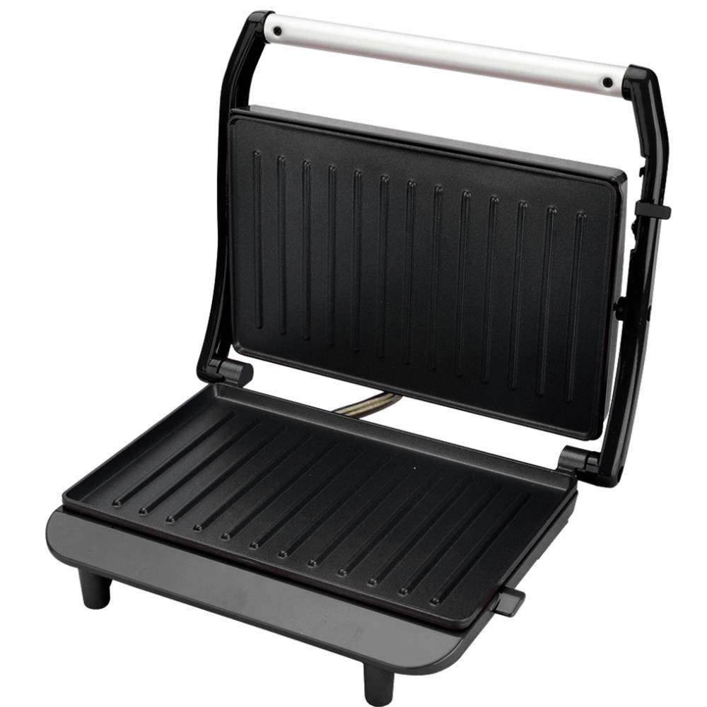 Sanduicheira Grill Panini Lenoxx Inox Black Pgr 165 2 Em 1 850w 127v