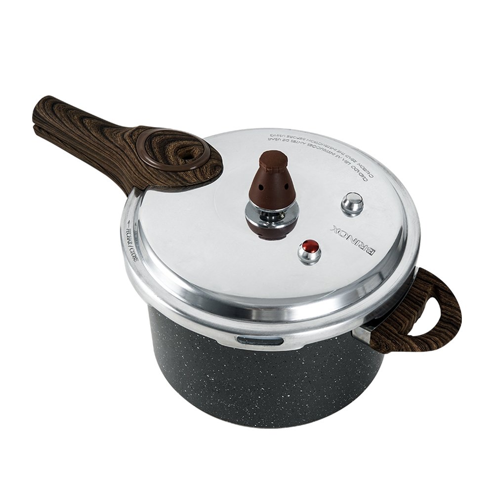 Panela De Pressão Brinox Ceramic Life - 4,2 Litros, Pressure Indução, Granito