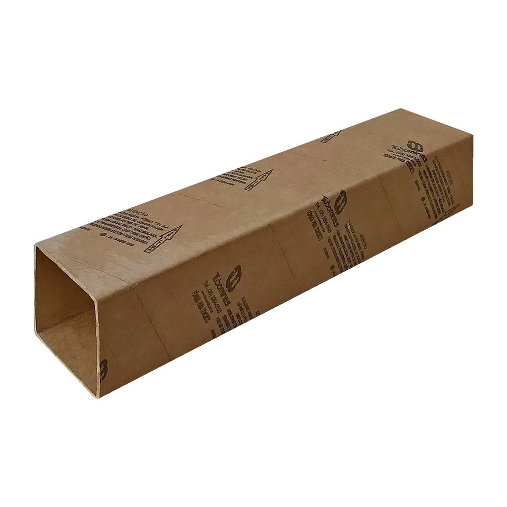 Forma de Papelão Quadrada 150x150mmx3m Tubominas
