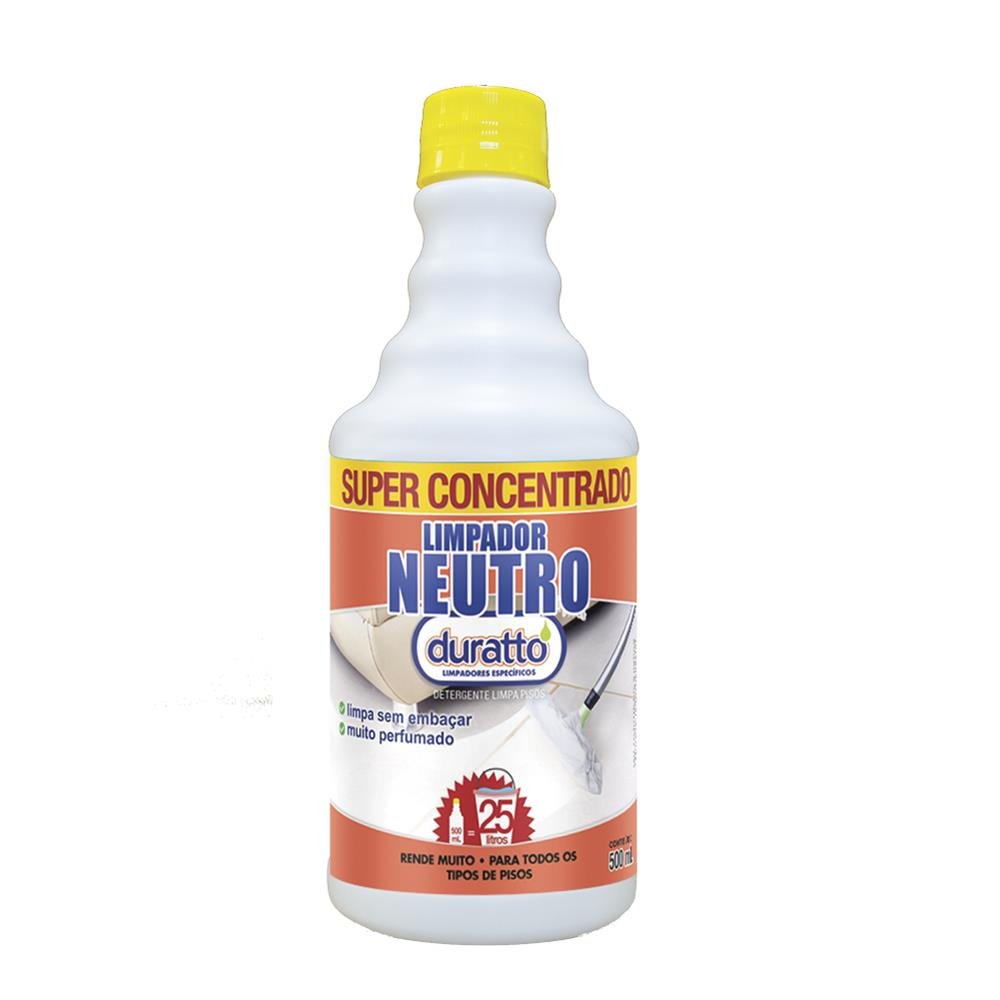 Limp. Neutro para Pisos 500ML (Emb. contem 06un. de 500ML)
