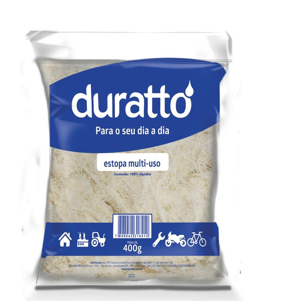 Estopa 400GR - Duratto (Emb. contem 06un. de 400g)