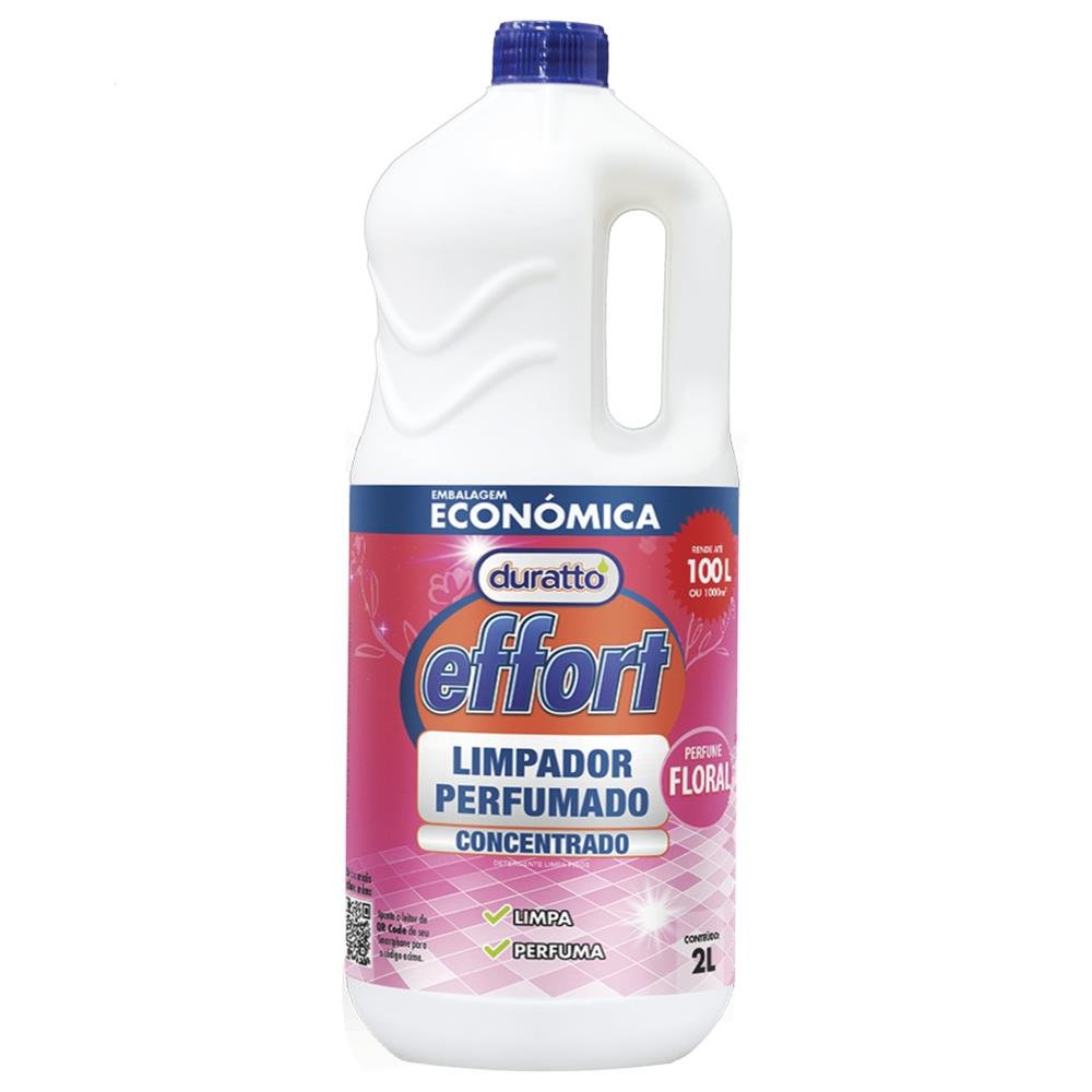 Limpador Perfumado Floral Effort 2L (Emb. contem 06un. de 2L)