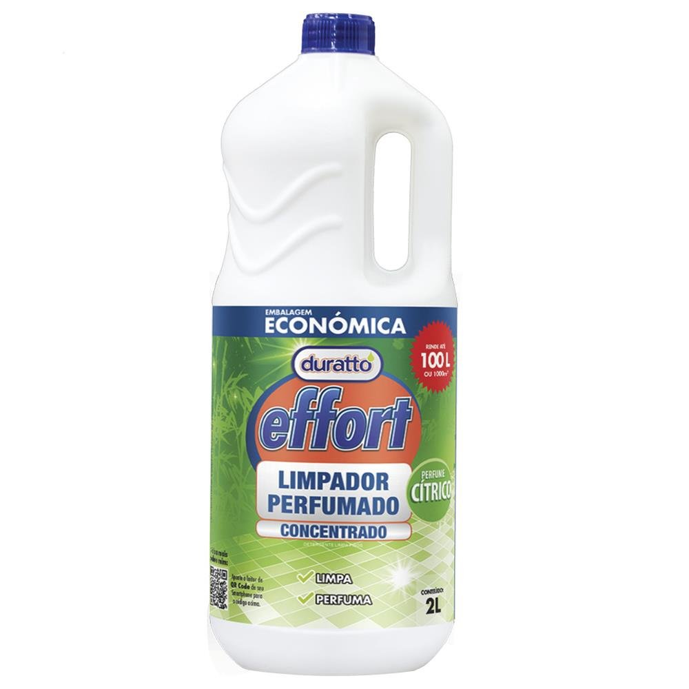 Limpador Perfumado Cítrico Effort 2L (Emb. contem 06un. de 2L)