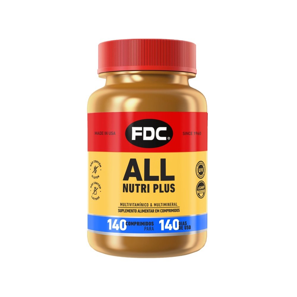 All Nutri Plus - Polivitamínico - 140 comprimidos