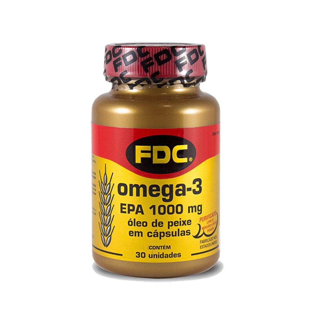 Ômega 3 - 1000MG - 30 cápsulas