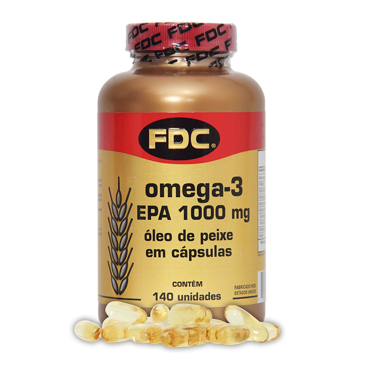 Ômega 3 - 1000MG - 140 cápsulas