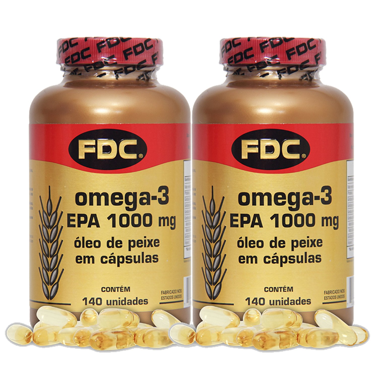 Kit FDC Omega 3 1000MG 140´s - LEVE 2 PAGUE 1.5