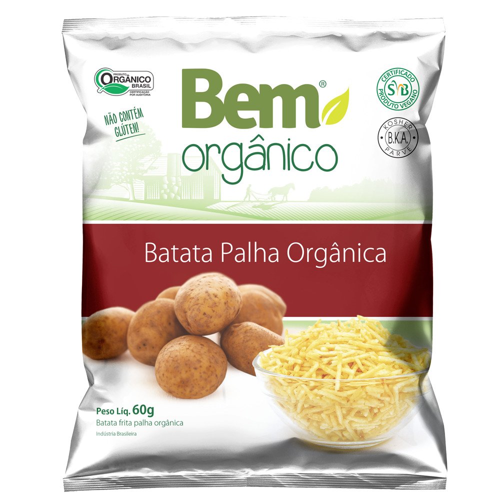 Batata Palha Bem Orgânico 60g