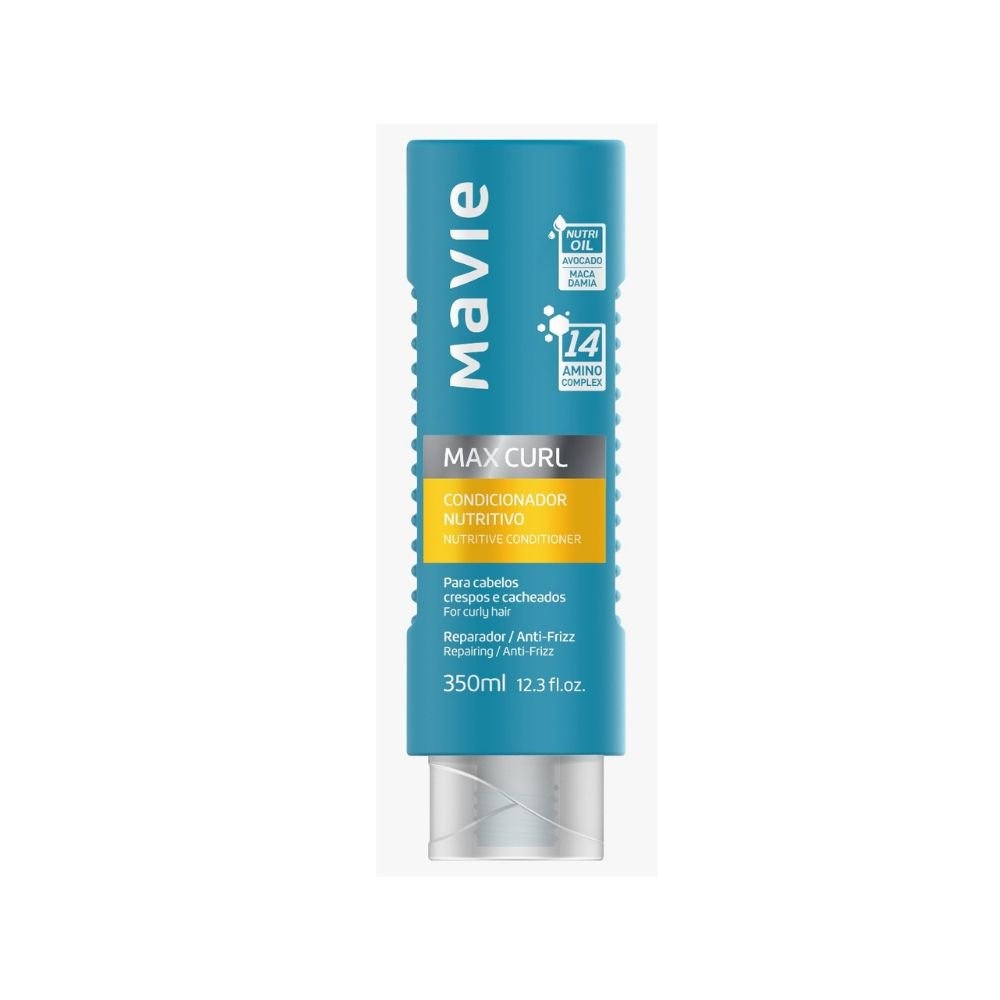 Condicionador Vegano MAX CURL 350 ml - Mavie