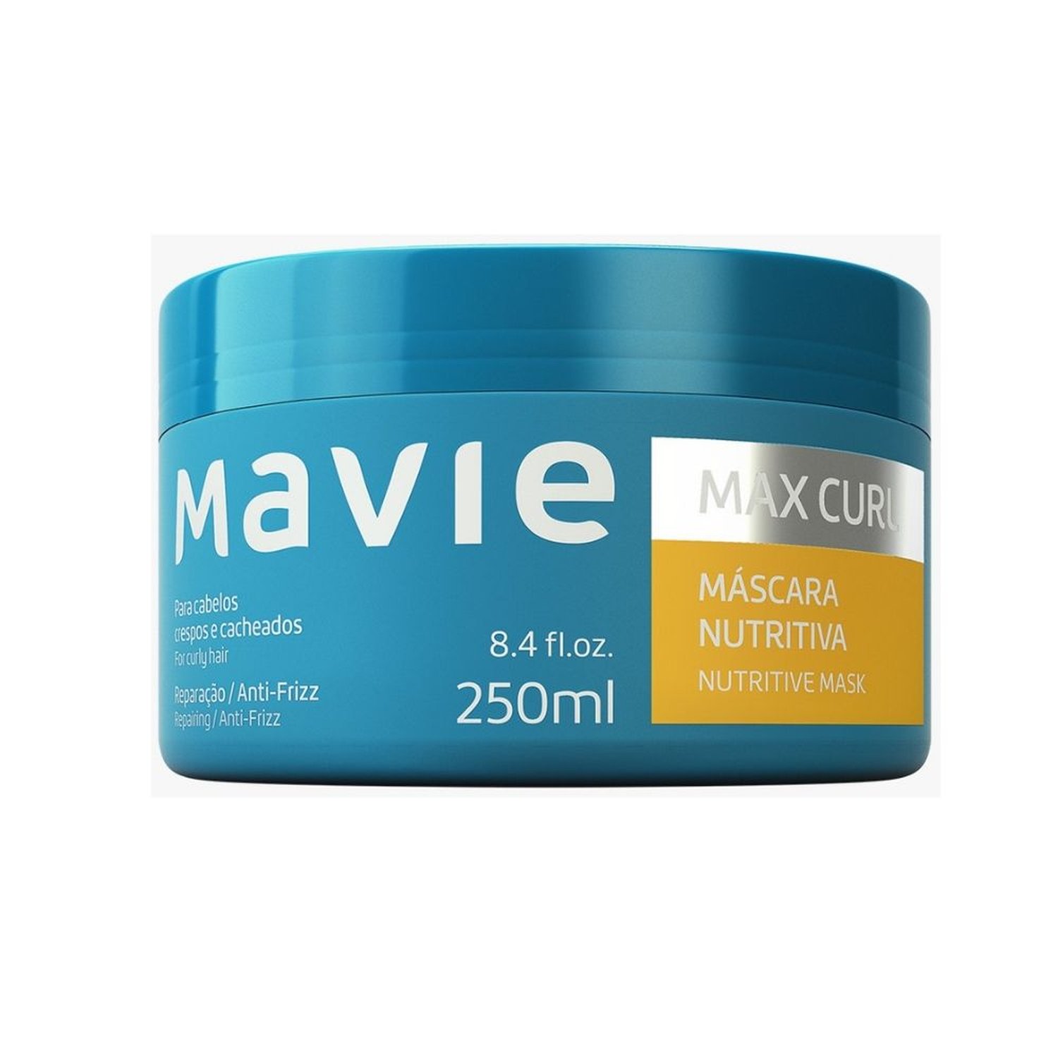 Máscara Vegana MAX CURL 250 ml - Mavie