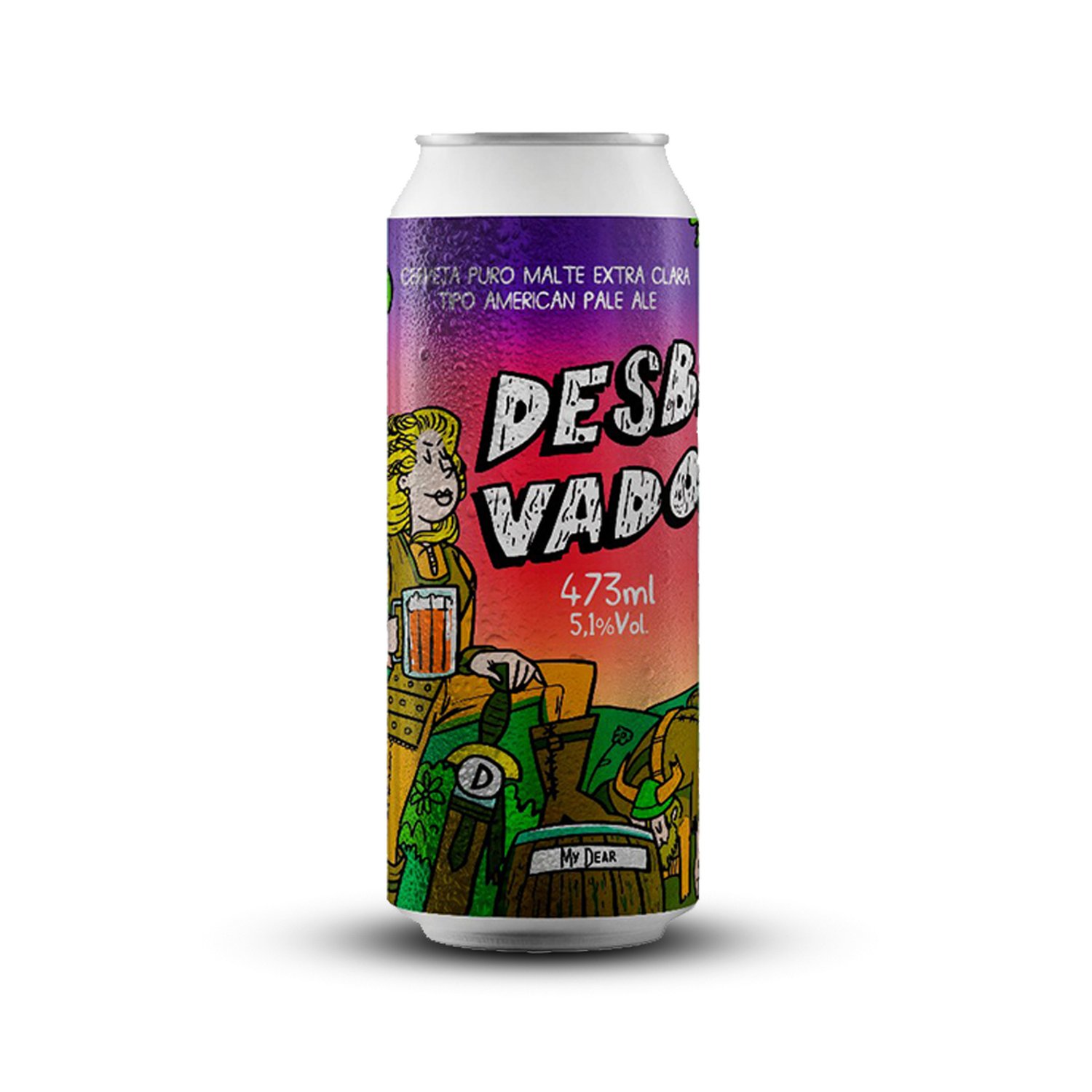 Cerveja Artesanal Desbravadora My Dear (Emb.Contém 06un de 473ml cada)