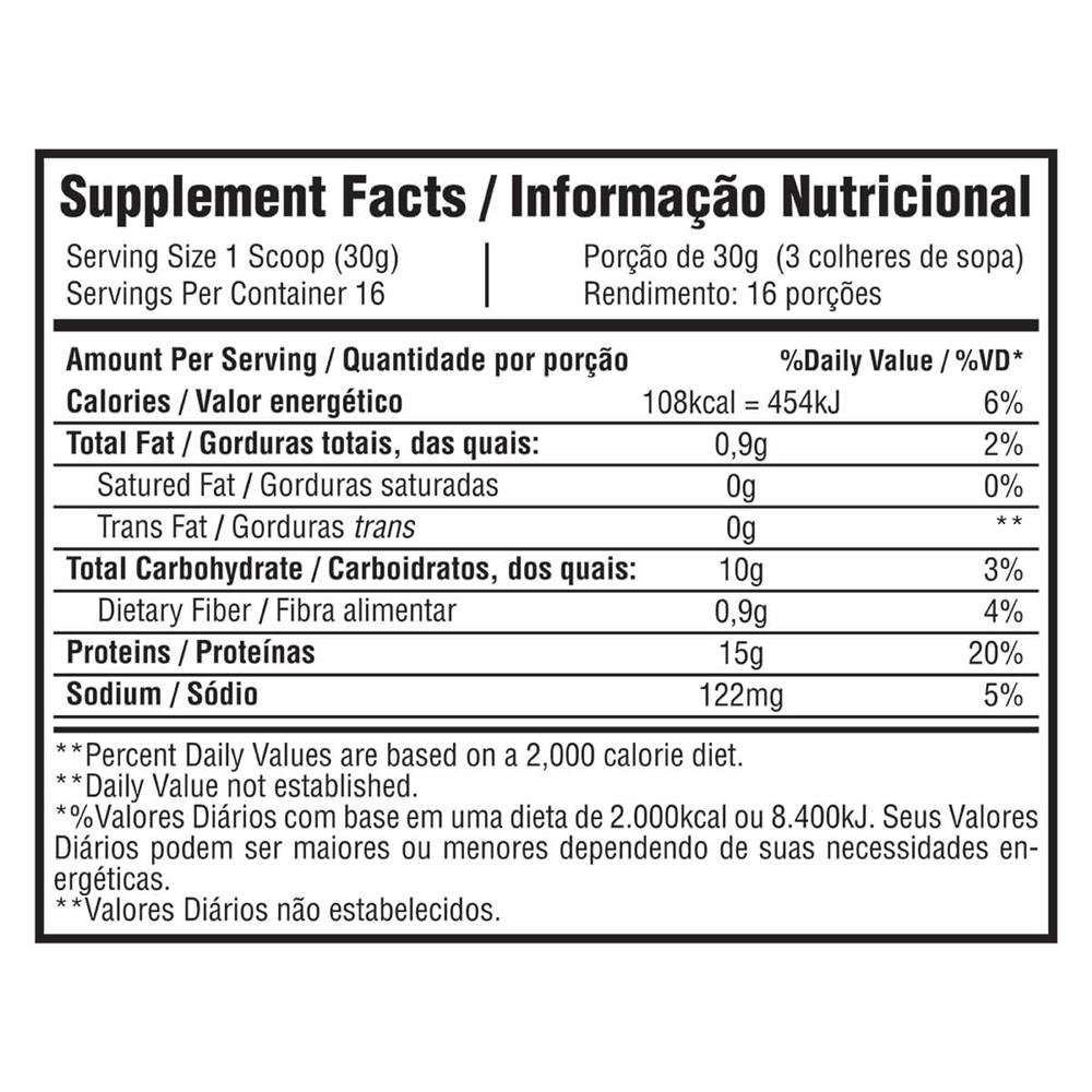 Kit Promocional Embalagem c/ 20 unid. Albumina do ovo Protein 500g (Refil) Chocolate ¿ Bodybuilders
