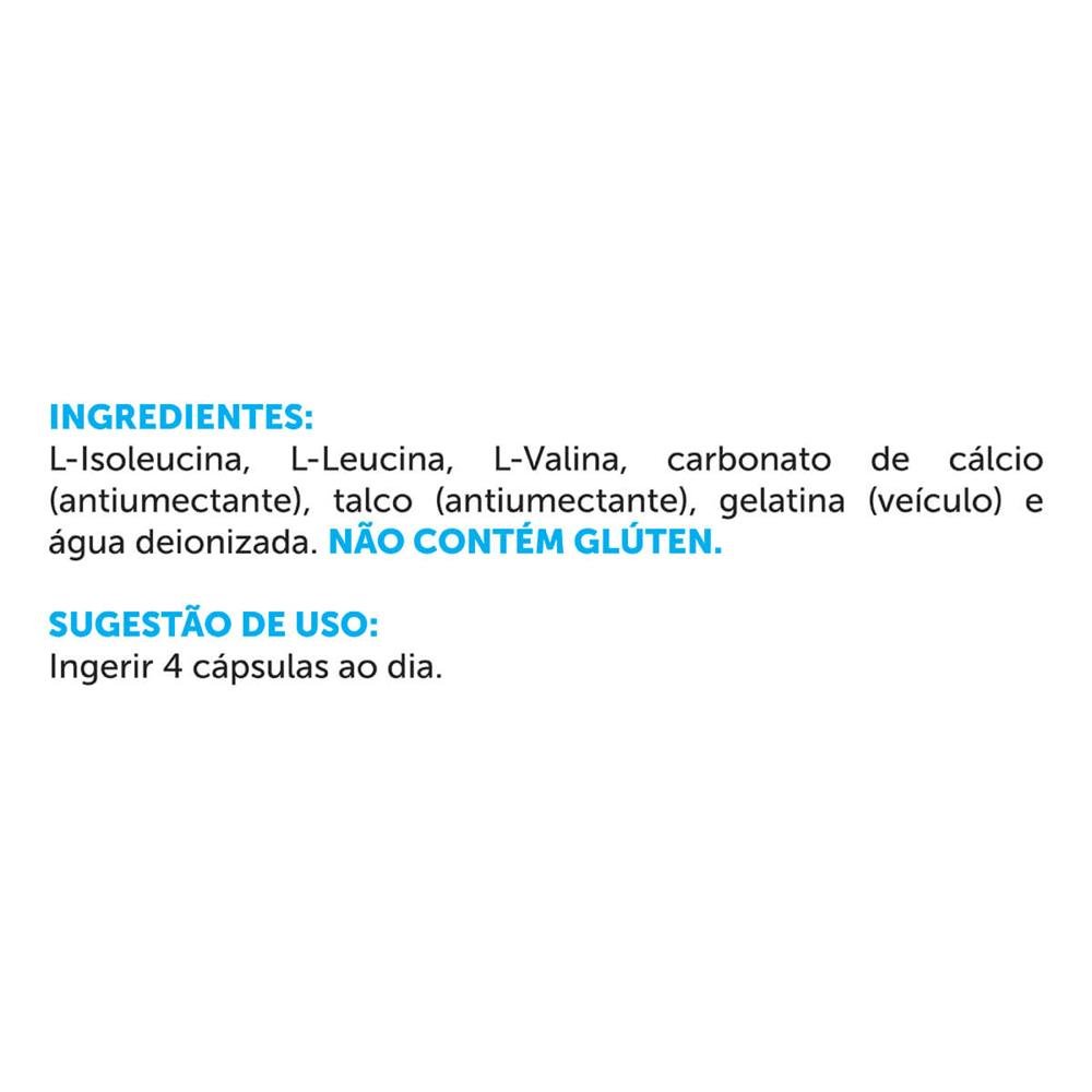 RECONSTRUÇÃO MUSCULAR BCAA EXTRA Foods 2400 100 Cáps ¿ BRNFOODS