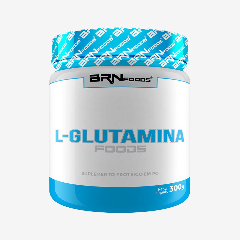 Kit Promocional Embalagem c/ 12 unid. L-Glutamina Foods 300g ¿ BRNFOODS