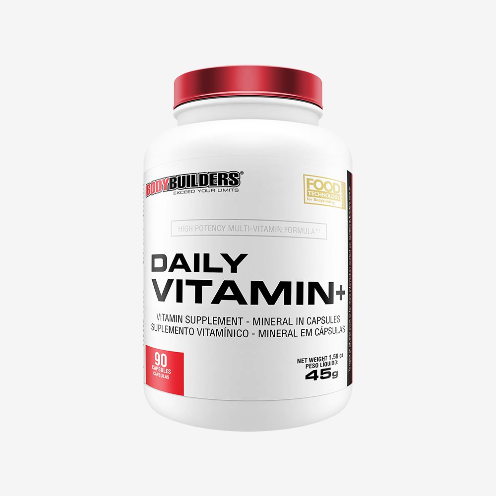 Kit Promocional Embalagem c/ 12 unid Multivitamínico - DAILY VITAMINAS MEN - 90 Cápsulas - Bodybuilders