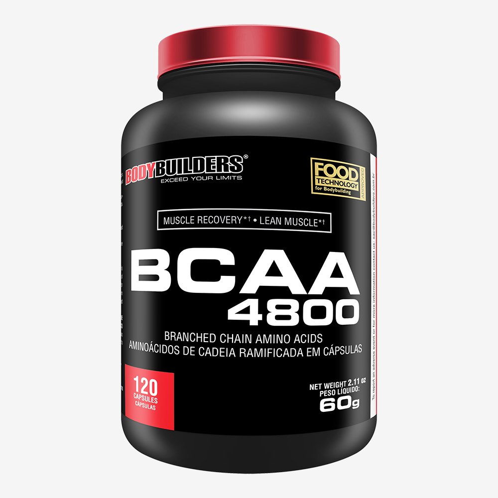 BCAA 4800 120 Cáps ¿ Bodybuilders