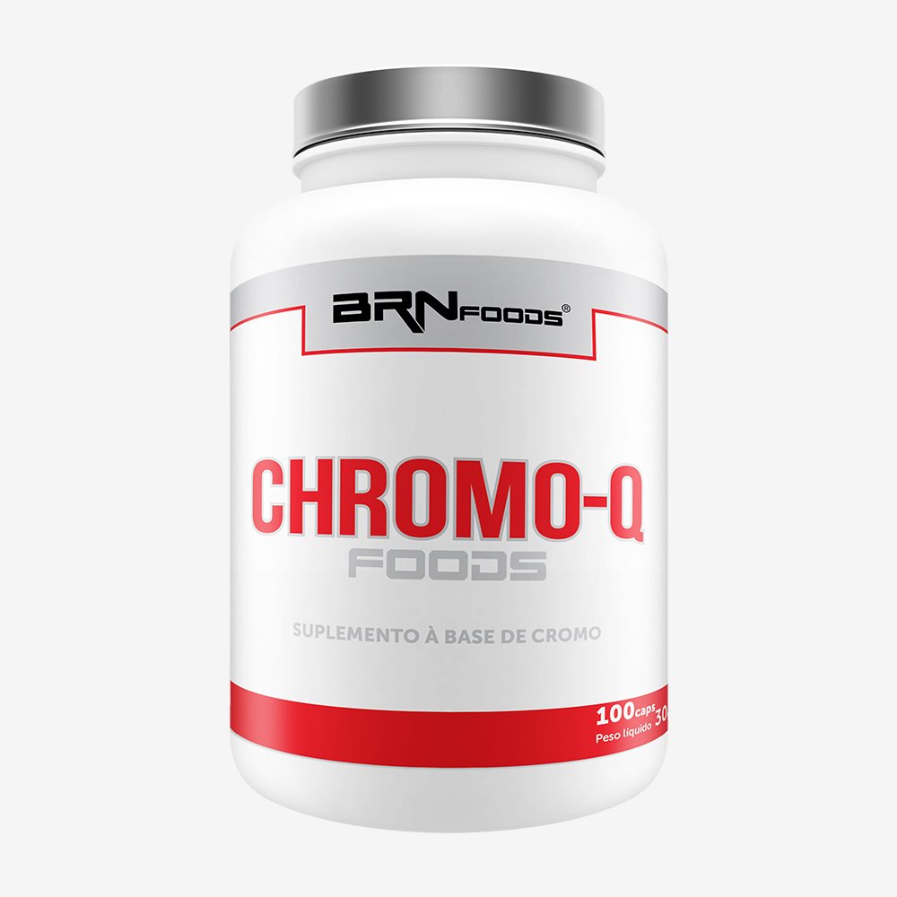 Nutrição- Chromo-Q Foods 100 Cáps ¿ BRNFOODS