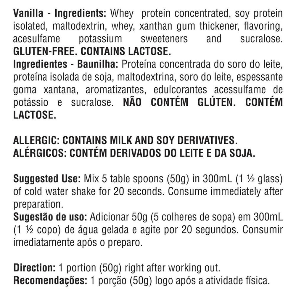 Kit Promocional Embalagem c/ 20 unid. Whey Protein 500g (Refil) Baunilha ¿ Bodybuilders