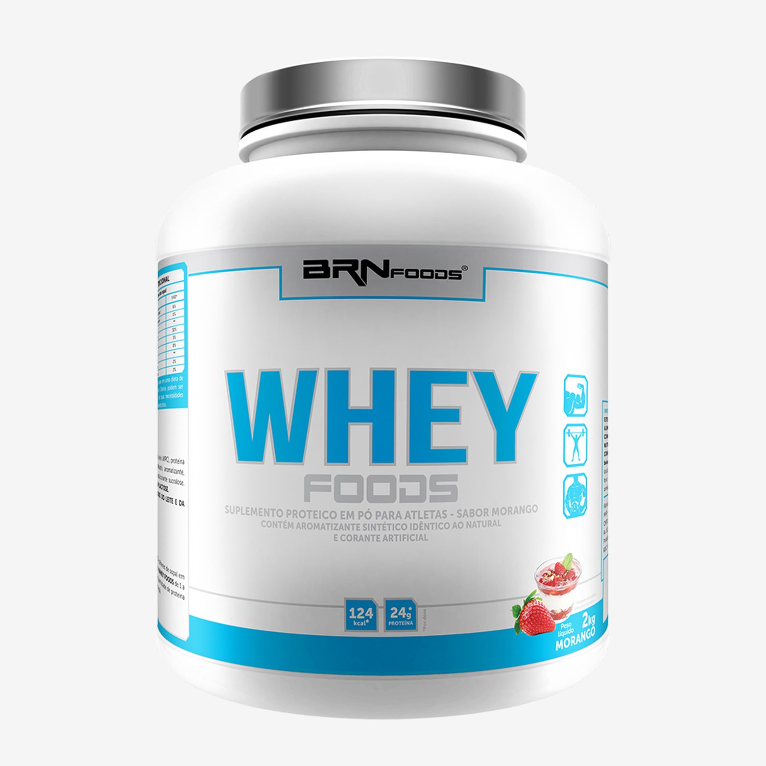 Whey Foods 2kg Morango ¿ BRNFOODS