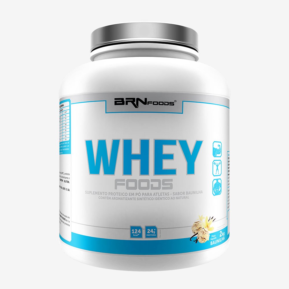 Whey Foods 2kg Baunilha ¿ BRNFOODS