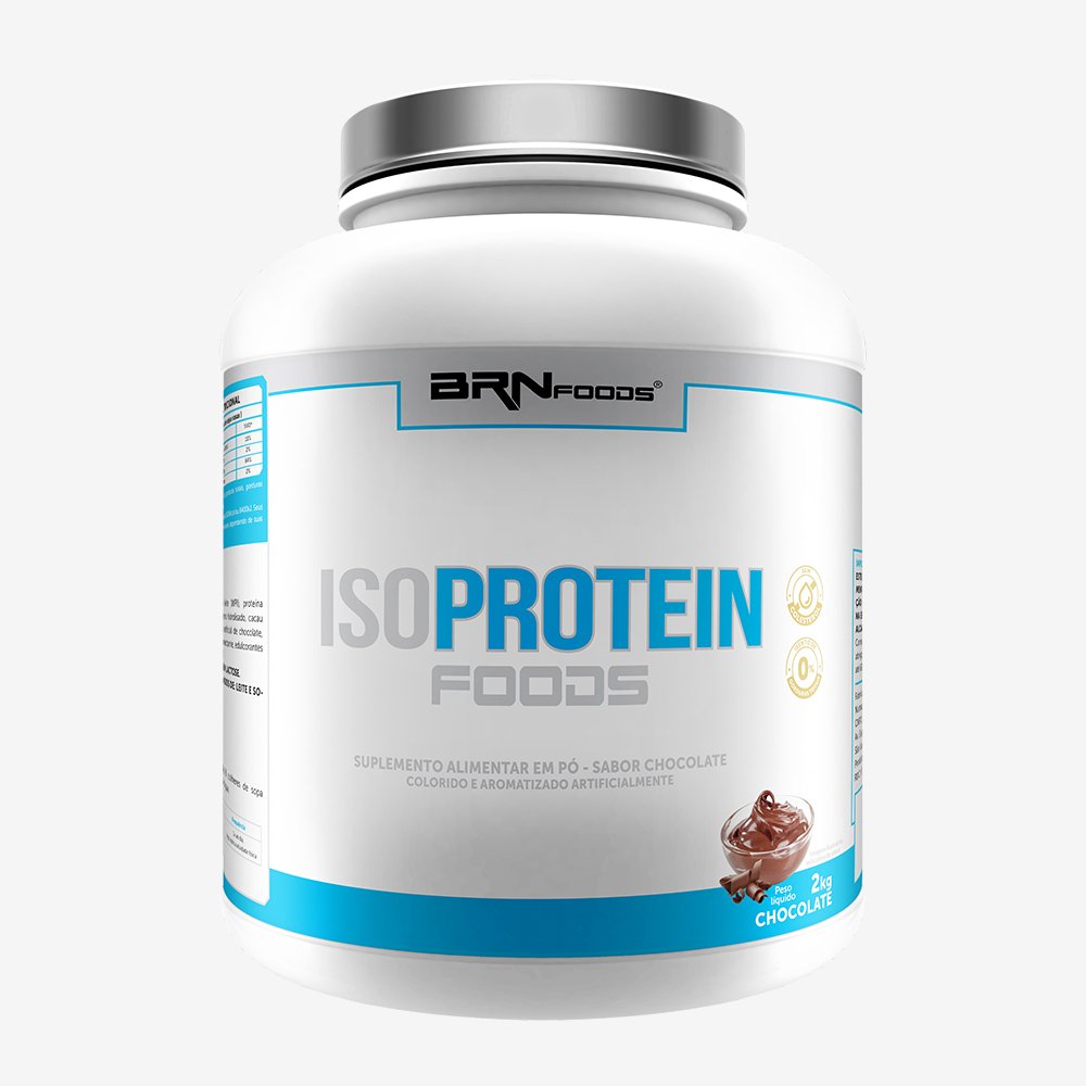 Whey Protein Iso Protein Foods 2 kg ¿ BRN Foods - Chocolate