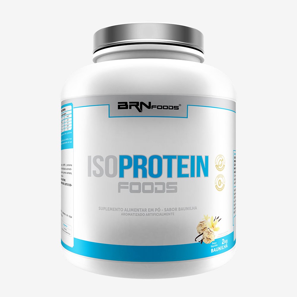 Whey Protein Iso Protein Foods 2 kg ¿ BRN Foods - Baunilha