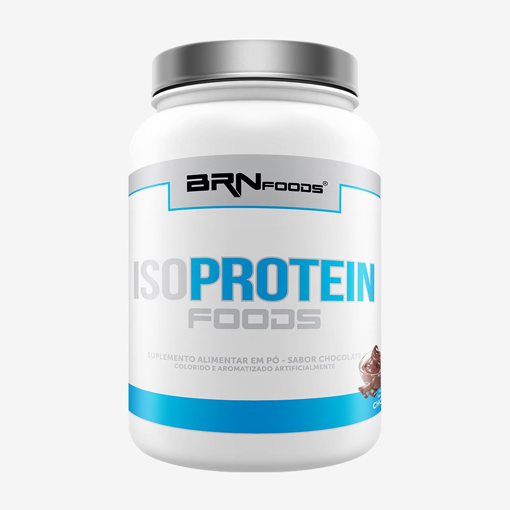 Kit Promocional Embalagem c/ 6 unid Iso Whey Protein Foods 900g Chocolate ¿ BRNFOODS