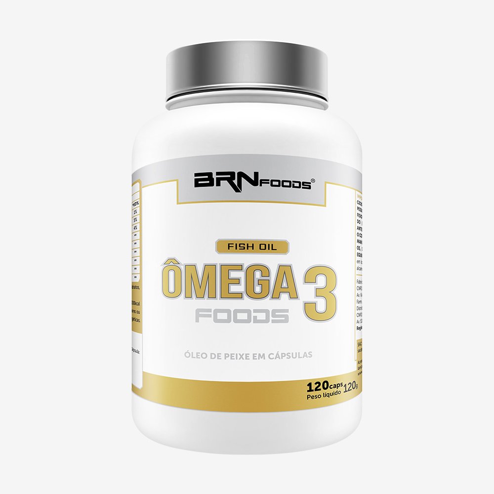 Ômega 3 Foods 120 Cáps ¿ BRNFOODS