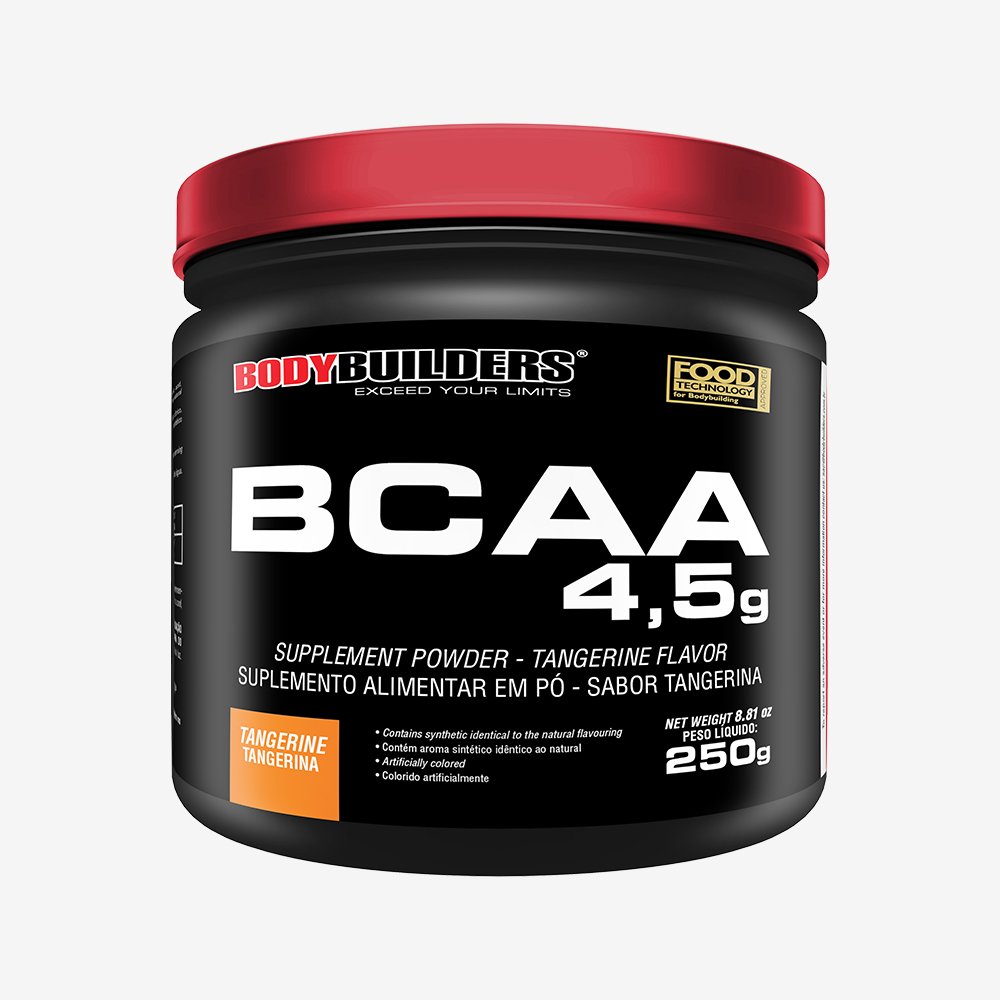 Kit Promocional Embalagem c/ 12 unid BCAA 4,5g Powder 250g ¿ Bodybuilders