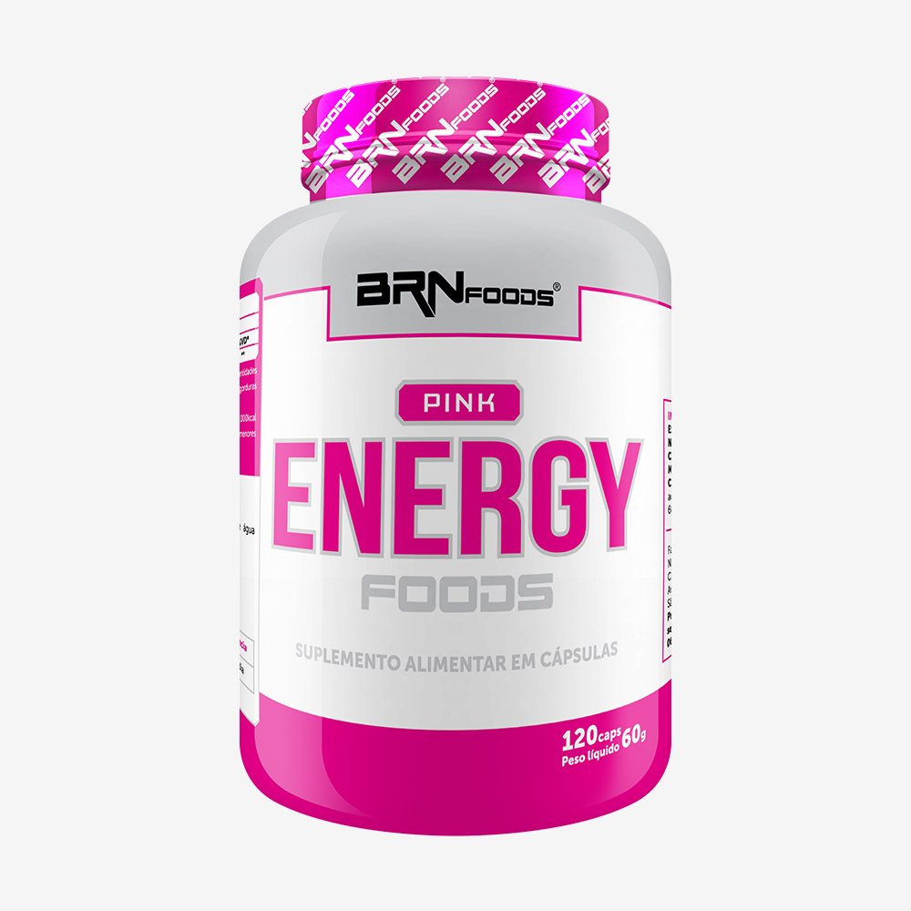 Pink Energy mulher Foods 120 Cáps ¿ BRNFOODS