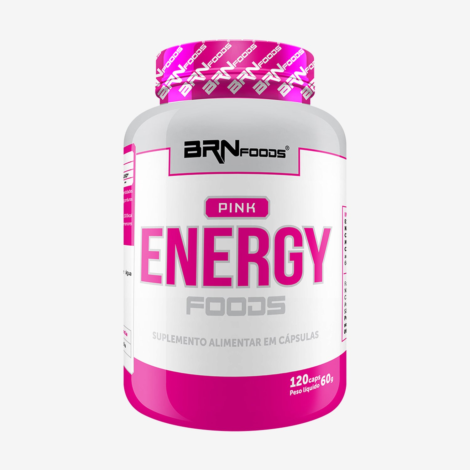 Pink Energy mulher Foods 120 Cáps ¿ BRNFOODS