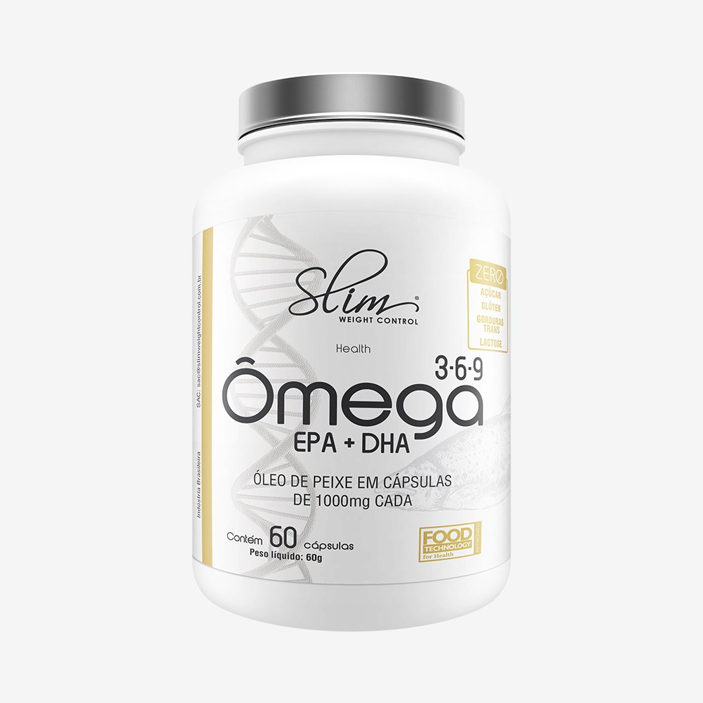 Ômega 3 EPA + DHA Slim 60 Caps ¿ Slim Weight Control