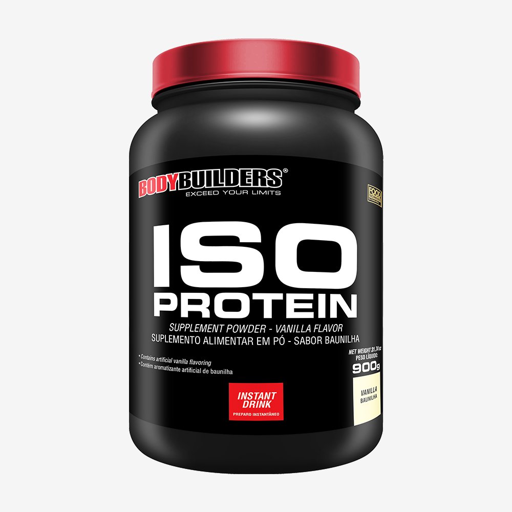 Kit Promocional Embalagem c/ 6 unid Iso Whey Protein 900g Baunilha ¿