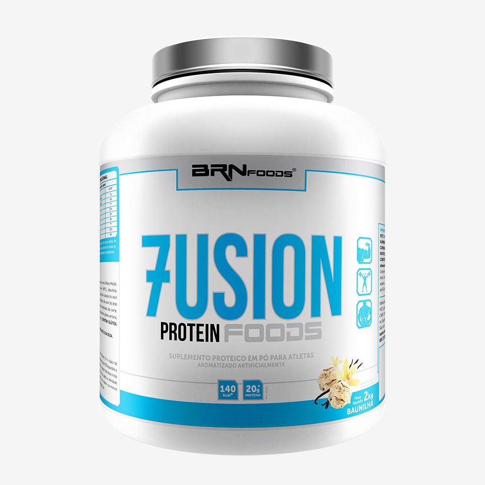 Whey Fusion Proteina Foods 2kg Baunilha ¿ BRNFOODS