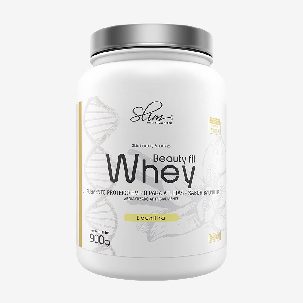 Kit Promocional Embalagem c/ 6 unid Beauty Fit Whey Slim 900g Baunilha ¿ Slim Weight Control