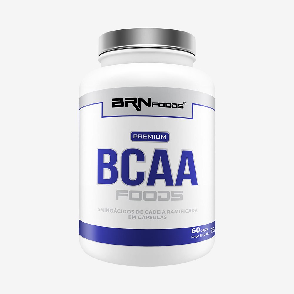 PREMIUM EXTRA BCAA FOODS - 60 Cápsulas ¿ BRNFOODS