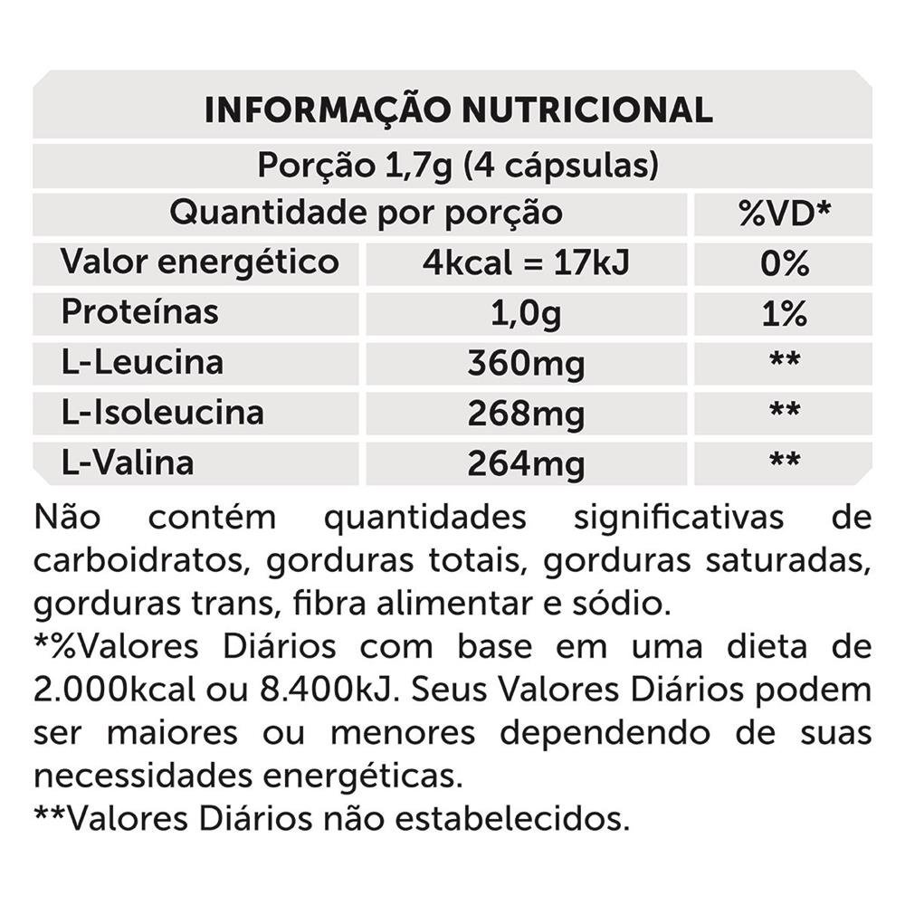 PREMIUM EXTRA BCAA FOODS - 60 Cápsulas ¿ BRNFOODS