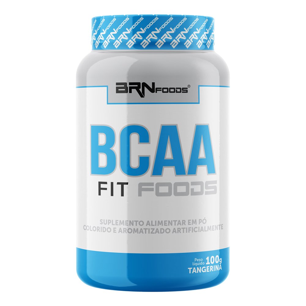 Kit Promocional Embalagem c/ 12 unid RECONSTRUÇÃO MUSCULAR BCAA EXTRA FIT FOODS - 100 gr ¿ BRNFOODS