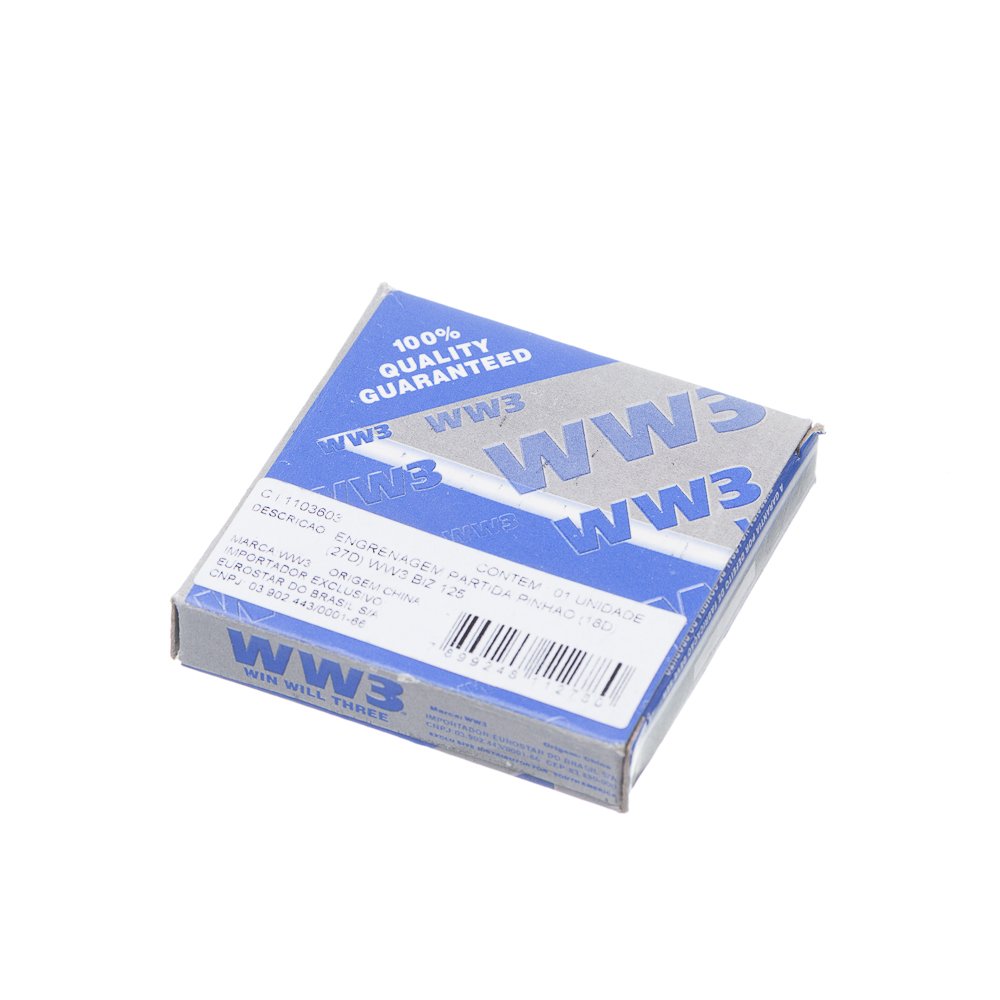 Engrenagem Partida Pinhao (27D) Ww3 Biz 125 Ks