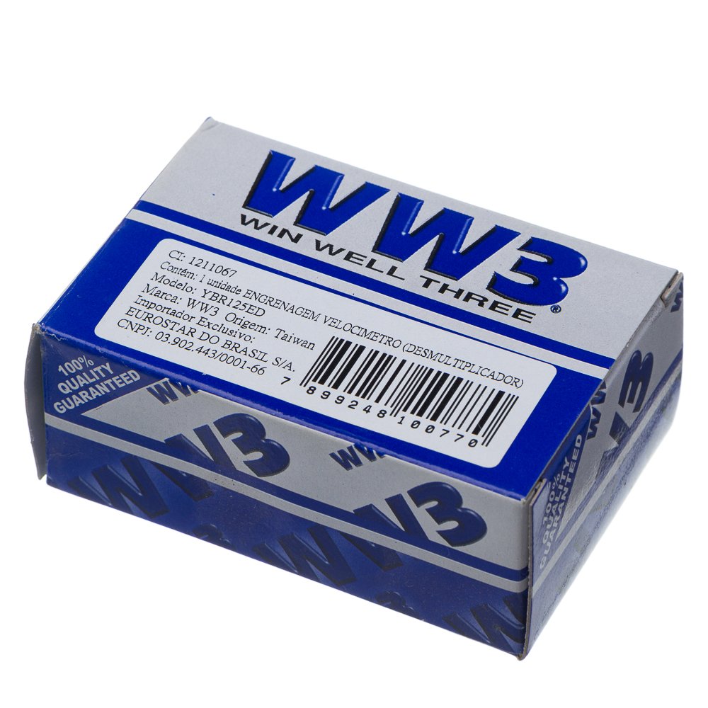 Engrenagem Velocimetro (Desmultiplicador) Ww3 Ybr 125 Ed