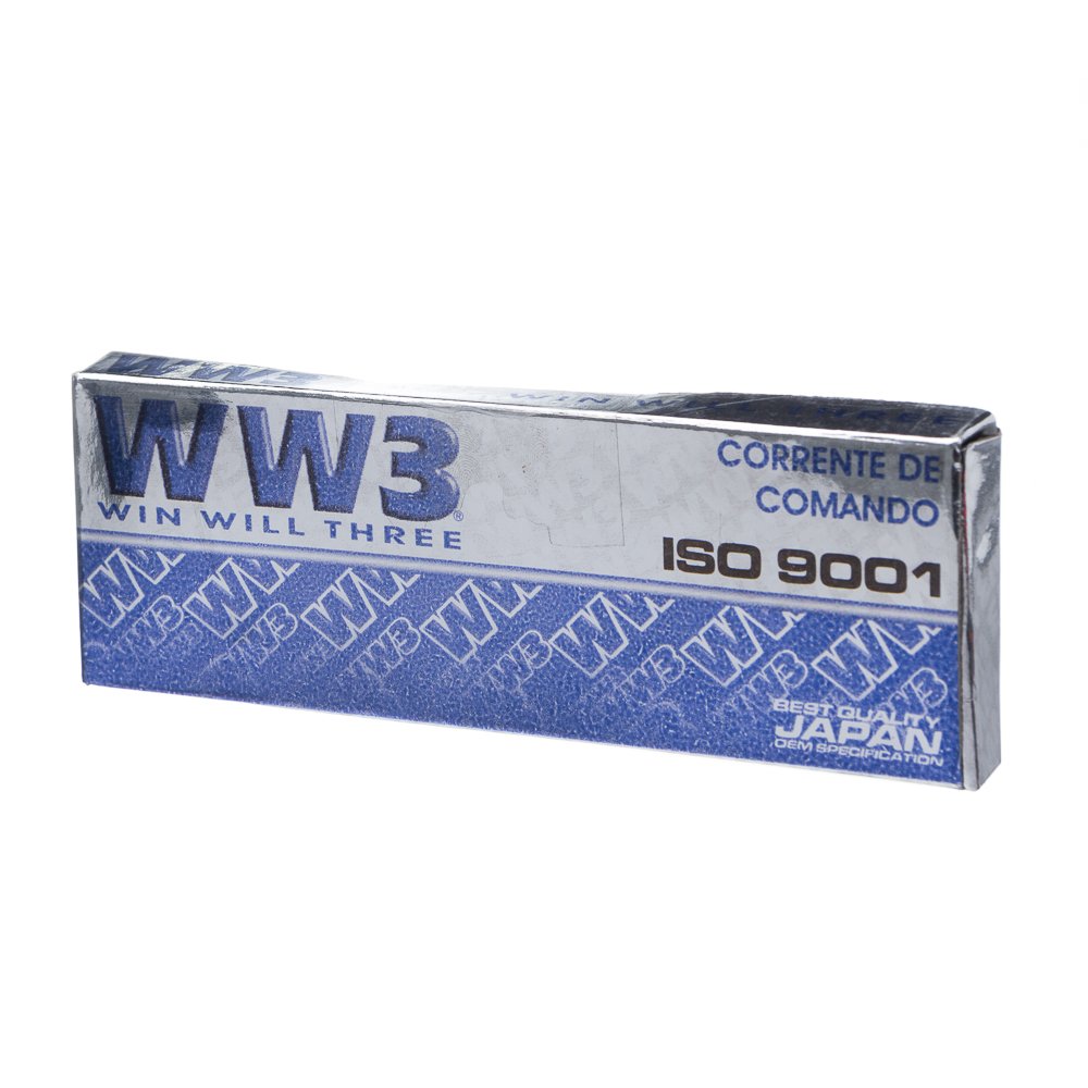 Corrente Comando Ww3 124 Elos Ninja 250 R 09/