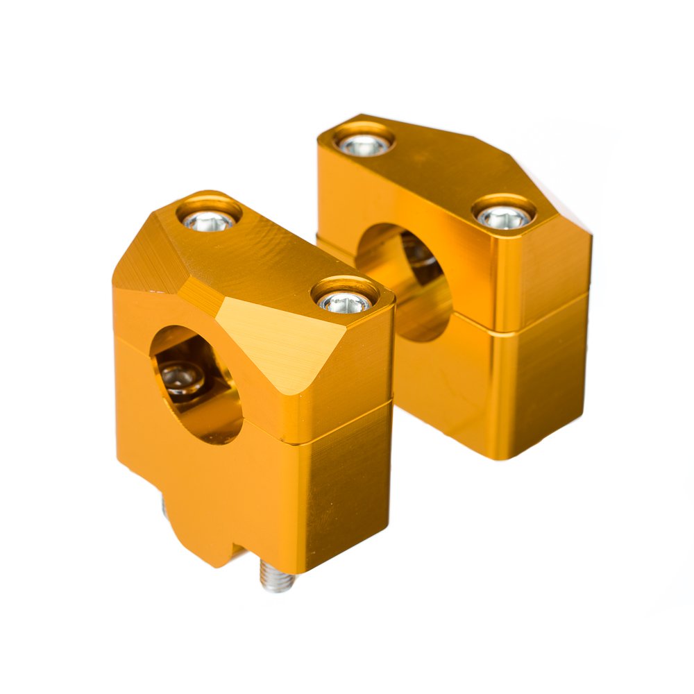 Adapt. Along. Guidoes Bering Fat Bar 28Mm Altura 20Mm Dourad